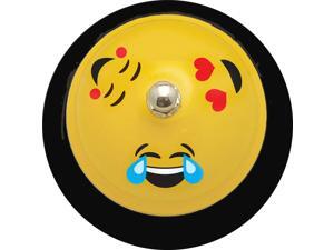 Ashley Emoji Design 3" Base Hand Bell - - Metal - Assorted Color Ashley Emoji Design 3" Base Hand Bell - - Metal - Assorted Color