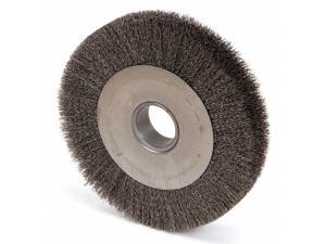 WEILER 96024 Crimped Wire Wheel Wire Brush, Arbor, 10" WEILER 96024 Crimped Wire Wheel Wire Brush, Arbor, 10"