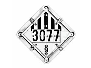 Labelmaster Flip Placard Duo-Flip, 13-1/2" Width, 13-1/2" Height, Aluminum Labelmaster Flip Placard Duo-Flip, 13-1/2" Width, 13-1/2" Height, Aluminum