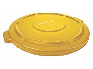 Rubbermaid Commercial Products 2631YEL 32 Gallon Brute Container Lids - Yellow
