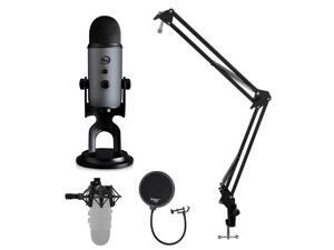 Blue Microphone Yeti USB Microphone with Knox Shock Mount, Stand and Pop Filter Blue Microphone Yeti USB Microphone with Knox Shock Mount, Stand and Pop Filter