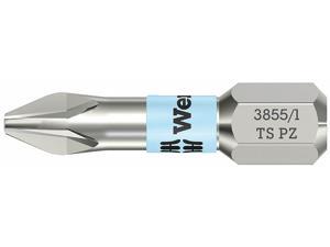 WERA 05071020001 Torsion Bit,SAE,1/4",Hex,#1,1",SS WERA 05071020001 Torsion Bit,SAE,1/4",Hex,#1,1",SS