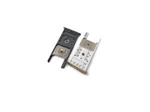 SIM card Holder Slot Tray Socket Reader Replacement compatible For Motorola Moto G5 Plus Single Black