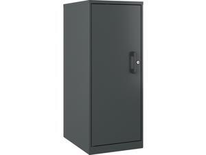 Lorell Storage Cabinet 3-Shelf 14-1/4"Wx18"Lx35-1/2"H Graphite 66950