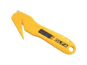 OLFA SK-10 Hook-Style Safety Cutter, Fixed Blade, Safety Recessed, 6 9/32 in L.
