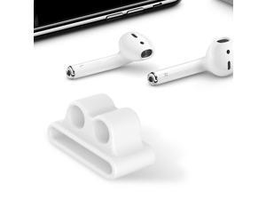 Bluetooth Earphone Fixed Band Shock Resistant Silicone Holder for Apple AirPods white Bluetooth Earphone Fixed Band Shock Resistant Silicone Holder for Apple AirPods white