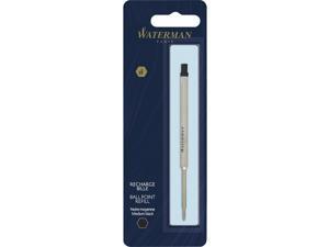 Waterman S0944480 Ballpoint Pen Refill, Medium - Black Ink Waterman S0944480 Ballpoint Pen Refill, Medium - Black Ink
