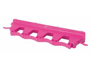 VIKAN 10181 Wall Bracket,Polypropylene,Pink VIKAN 10181 Wall Bracket,Polypropylene,Pink