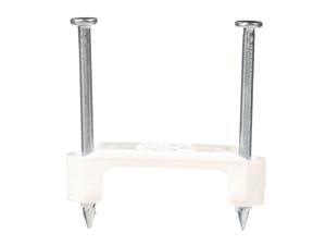 GARDNER BENDER PS-250 Cable Staple,1/2In,Plastic,Romex,Pk250 GARDNER BENDER PS-250 Cable Staple,1/2In,Plastic,Romex,Pk250