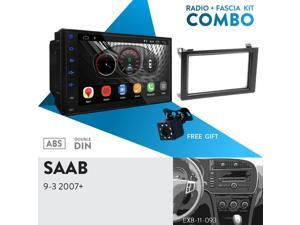 UGAR EX10 7" Android 10.0 DSP Car Stereo Radio Plus 11-093 Fascia Kit Compatible with SAAB 9-3 2007+ UGAR EX10 7" Android 10.0 DSP Car Stereo Radio Plus 11-093 Fascia Kit Compatible with SAAB 9-3 2007+