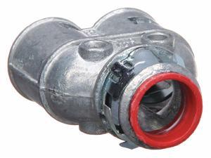 ARLINGTON 404010AST Duplex Connector,3/8In,(2).405In Opening ARLINGTON 404010AST Duplex Connector,3/8In,(2).405In Opening