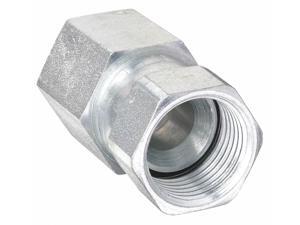 Hose Adapter, NPT to JIC, 7/16-20 x 1/4-18 Hose Adapter, NPT to JIC, 7/16-20 x 1/4-18