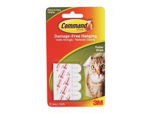 Command Single Point Hook,Foam,1/32 In,PK12 1601137 Command Single Point Hook,Foam,1/32 In,PK12 1601137