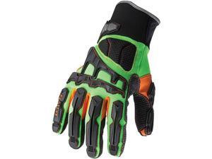 Ergodyne X-Large Black And Lime Green ProFlex 925F(x) Full Fingered PVC, Armortex And Neoprene Dorsal Impact Reducing Mechanics Glove With TPR Armor On Fingers And EVA Pads On Palms And Back Ergodyne X-Large Black And Lime Green ProFlex 925F(x) Full Fingered PVC, Armortex And Neoprene Dorsal Impact Reducing Mechanics Glove With TPR Armor On Fingers And EVA Pads On Palms And Back
