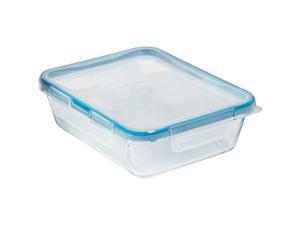 Snapware Total Solution 6-Cup Rectangle Pyrex Glass Storage Container with Lid Snapware Total Solution 6-Cup Rectangle Pyrex Glass Storage Container with Lid