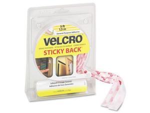 VEK90087 - Velcro Sticky-Back Hook and Loop Fastener Tape with Dispenser VEK90087 - Velcro Sticky-Back Hook and Loop Fastener Tape with Dispenser