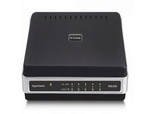D-Link DGS-2205 5-Port 10/100/1000 Desktop Switch