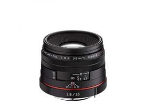 Pentax K-Mount HD DA 35mm f/2.8 Macro 35-35mm Fixed Lens for Pentax KAF Cameras (Limited Black) Pentax K-Mount HD DA 35mm f/2.8 Macro 35-35mm Fixed Lens for Pentax KAF Cameras (Limited Black)