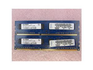 Lenovo 46R3323 Eplida 4GB 2 x 2GB PC3-8500U DDR3 1066 Non-ECC Unbuff Memory Kit Lenovo 46R3323 Eplida 4GB 2 x 2GB PC3-8500U DDR3 1066 Non-ECC Unbuff Memory Kit