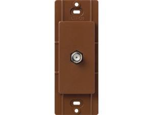 Lutron SC-CJ-SI Satin Colors Cable Jack, Sienna Lutron SC-CJ-SI Satin Colors Cable Jack, Sienna