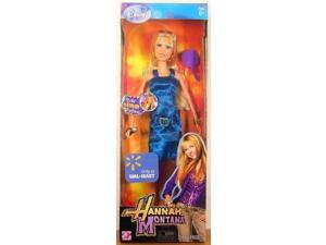 Disney Hannah Montana and Friends 12 Inch Stylin' Fashion Doll - Hannah in Pink Dress with Bracelet, Microphone, A Pair of High Heel Shoes and Earrings Plus Hairbrush Disney Hannah Montana and Friends 12 Inch Stylin' Fashion Doll - Hannah in Pink Dress with Bracelet, Microphone, A Pair of High Heel Shoes and Earrings Plus Hairbrush