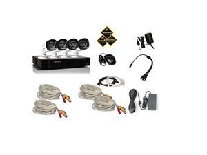 qsee 4 channel 720p hd security system with 1tb hard drive, 4 720p bullet cameras, and 80' night vision qsee 4 channel 720p hd security system with 1tb hard drive, 4 720p bullet cameras, and 80' night vision