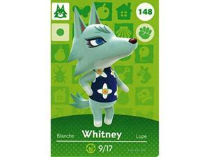 nintendo animal crossing happy home designer amiibo card whitney 148/200 usa version nintendo animal crossing happy home designer amiibo card whitney 148/200 usa version