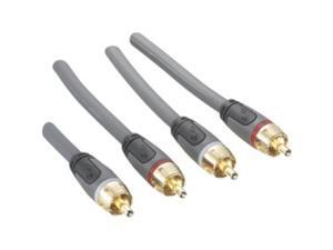 rocketfish  8' stereo audio rca cable rfg1211