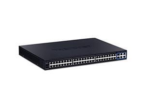 TRENDnet 48-Port 10/100 Mbps Web Smart Switch, Gigabit Uplink Ports, SFP, 17.6 Gbps Switching Capacity, Fanless, Rack Mountable,, TEG-2248WS TRENDnet 48-Port 10/100 Mbps Web Smart Switch, Gigabit Uplink Ports, SFP, 17.6 Gbps Switching Capacity, Fanless, Rack Mountable,, TEG-2248WS