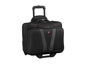 wenger luggage granada pro 15.6" wheeled case laptop bag, black, one size