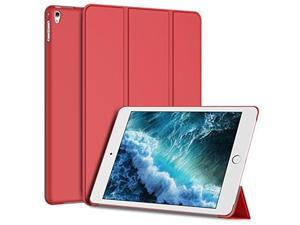 jetech case for apple ipad pro 9.7 inch, smart cover auto wake/sleep, red jetech case for apple ipad pro 9.7 inch, smart cover auto wake/sleep, red
