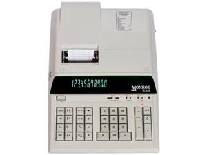 monroe 8130x ivory 12digit print/display heavyduty calculator, extended life calculator body from monroe monroe 8130x ivory 12digit print/display heavyduty calculator, extended life calculator body from monroe