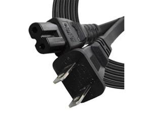 imbaprice 10 feet long 2prong ac power cord cable for vizio smart tvled tve seriesm series ul listed
