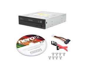 samsung electronics sh224fb/bsbekit 24x sata half height dvdwriter internal optical drive + nero 12 essentials + sata cable kit samsung electronics sh224fb/bsbekit 24x sata half height dvdwriter internal optical drive + nero 12 essentials + sata cable kit