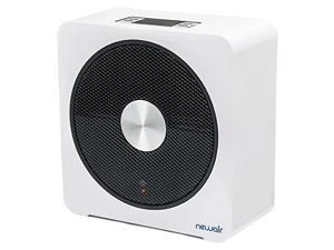 newair quietheat15 portable ceramic space heater, 250 square feet of coverage, white