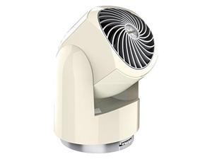vornado flippi v10 compact oscillating air circulator fan, vintage white