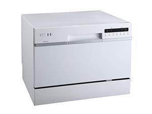 edgestar dwp62wh 6 place setting energy star rated portable countertop dishwasher white edgestar dwp62wh 6 place setting energy star rated portable countertop dishwasher white