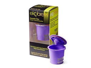 ekobrew classic reusable filter, keurig 1.0 and 2.0 compatible violet ekobrew classic reusable filter, keurig 1.0 and 2.0 compatible violet