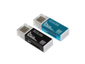 HEASEN Mini Slim Small USB 2.0 Professional Micro SD TF T-Flash Card Reader Writer