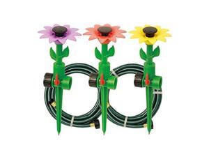 melnor multiadjustable sprinklers and garden hoses kit, covers up to 1,800 sq. ft.  can be easily customized for your special watering needs