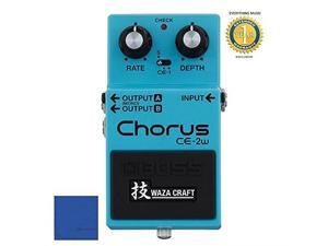 boss ce2w chorus waza craft special edition guitar effect pedal with 1 year free extended warranty boss ce2w chorus waza craft special edition guitar effect pedal with 1 year free extended warranty