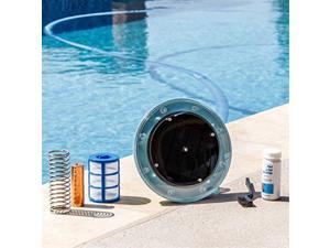 xtremepowerus solar pool purifier pool solar ionizer system chlorine effective up to 32,000 gallons reduces chlorine algae
