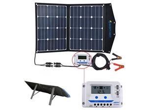acopower 80w portable solar panel, 12v foldable solar charger with 10a lcd charge controller in suitcase acopower 80w portable solar panel, 12v foldable solar charger with 10a lcd charge controller in suitcase