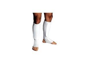 proforce combination cloth shin / instep guards white small proforce combination cloth shin / instep guards white small