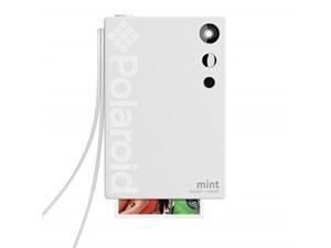 polaroid mint instant print digital camera white, prints on zink 2x3 stickybacked photo paper
