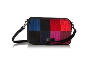 vera bradley iconic rfid all in one crossbody vera, winter patchwork vera bradley iconic rfid all in one crossbody vera, winter patchwork