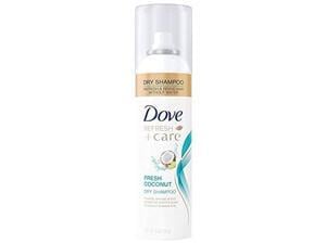 dove refresh + care fresh coconut dry shampoo, 5.0 oz dove refresh + care fresh coconut dry shampoo, 5.0 oz