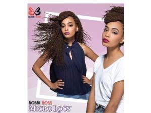 bobbi boss synthetic hair crochet braids african roots braid collection micro locs 18" 6 pack, m1b/27 bobbi boss synthetic hair crochet braids african roots braid collection micro locs 18" 6 pack, m1b/27