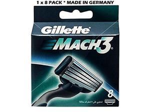 gillette mach 3 manual razor blades 8 pack