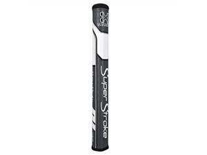 superstroke traxion tour golf putter grip, gray/white tour 2.0 | advanced surface texture that improves feedback and tack | minimize grip pressure with a unique parallel design | techport